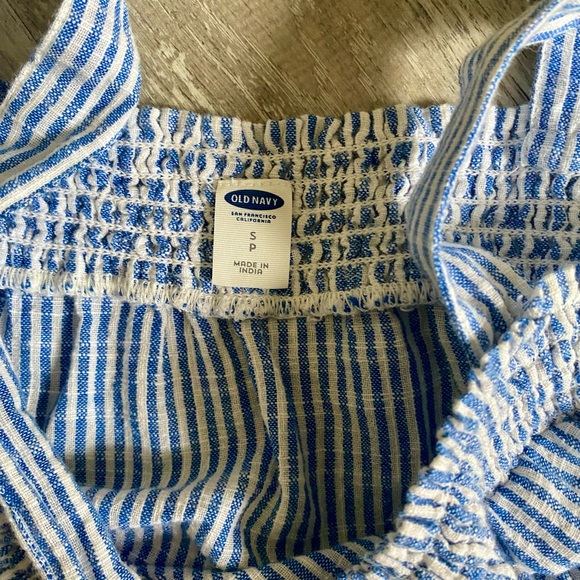 Blue and white striped tank - Picture 2 of 2